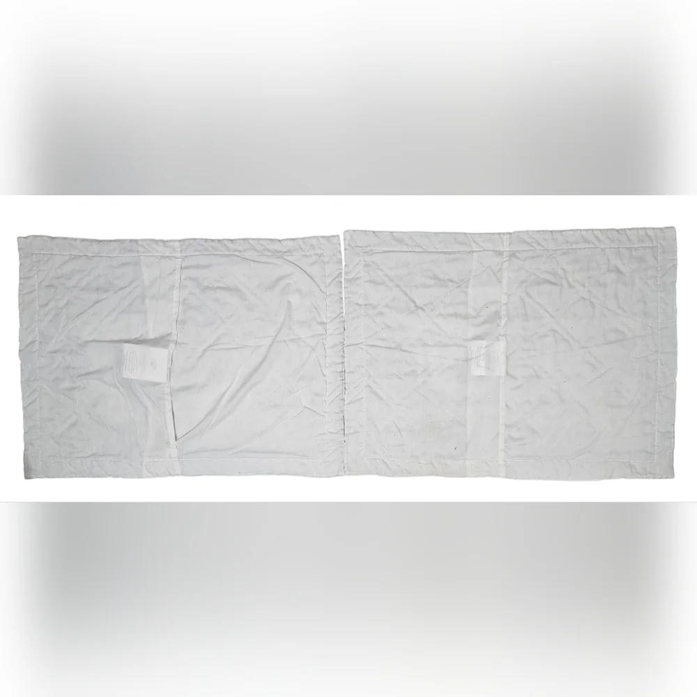 2 Sunham Home Fashions Snowman 31 x 24 Christmas Winter Pillow Shams